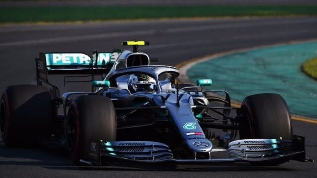 Pembalap Mercedes, Valtteri Bottas sukses meraih poin penuh di F1 Australia, Minggu (17/3/2019) usai mengalahkan rekan satu timnya, Lewis Hamilton